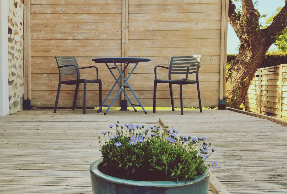 Terrasse du studio Joséphine
